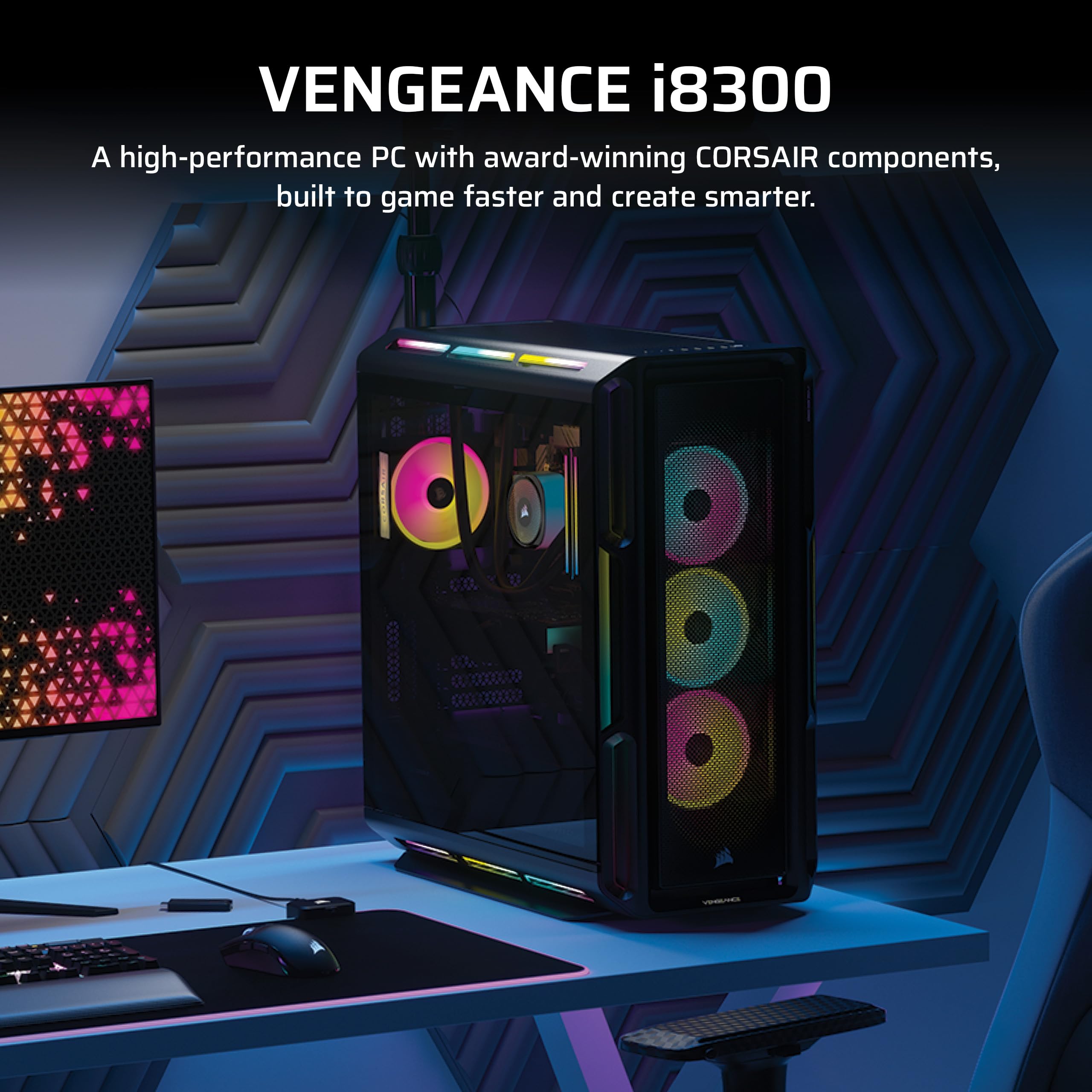 Amazon.com: Corsair Vengeance i8300 Gaming PC – Liquid Cooled